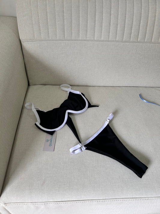Bikini Black black & White